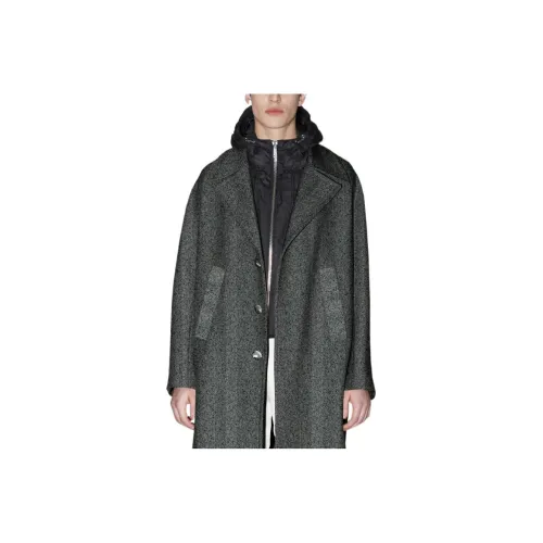 Neil Barrett Coats Men Black