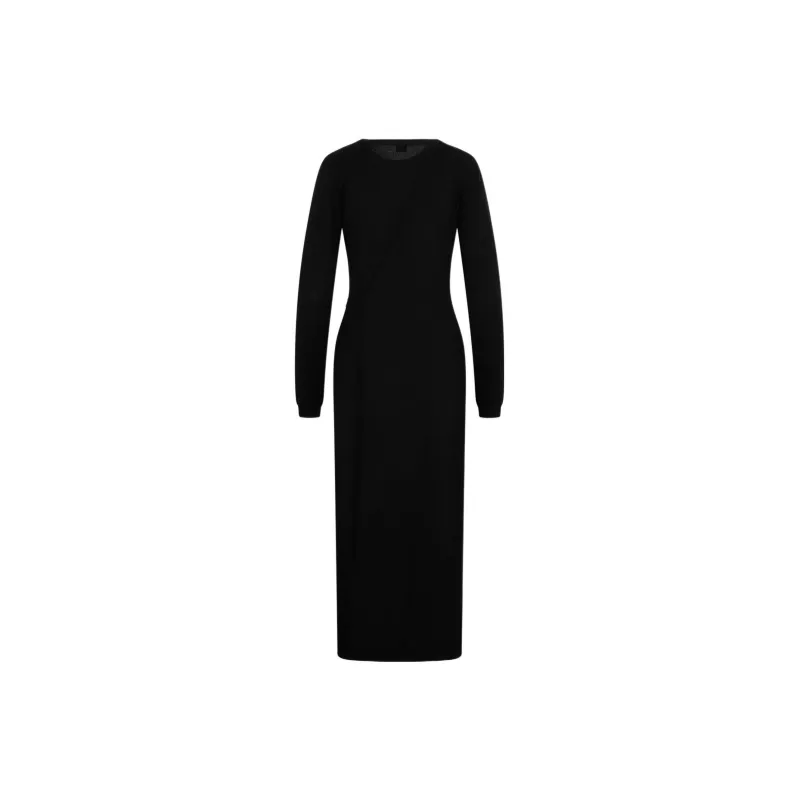 TOTEME Long-Sleeved Dresses Women's Black-1