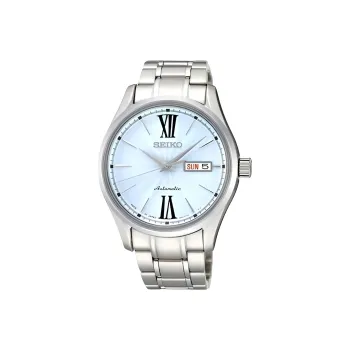 SEIKO Presage Series Automatic Mechanical Movement Stainless Steel Strap Watch 40mm Men's Watches Blue Dial