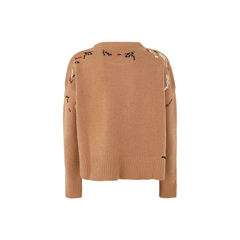 MARNI Embroidered Round Neck Jumper-1