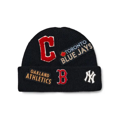 MLB Acrylic Beanies Unisex Black
