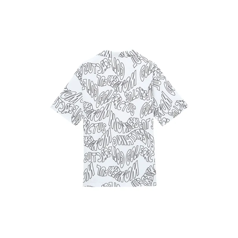 GOLF Short Sleeved Shirt Men's White-1