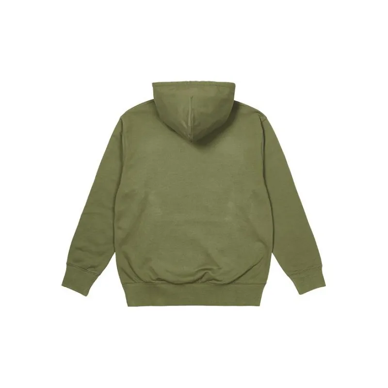 PALACE Sweatshirts Unisex Olive Green-1