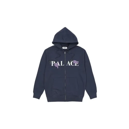 PALACE Grape Zip Hood 'Navy'