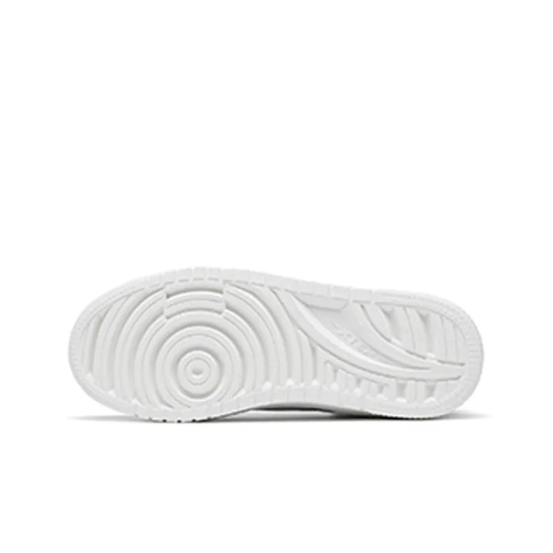 XTEP High Top Skateboard Shoes Women's White Gray-4