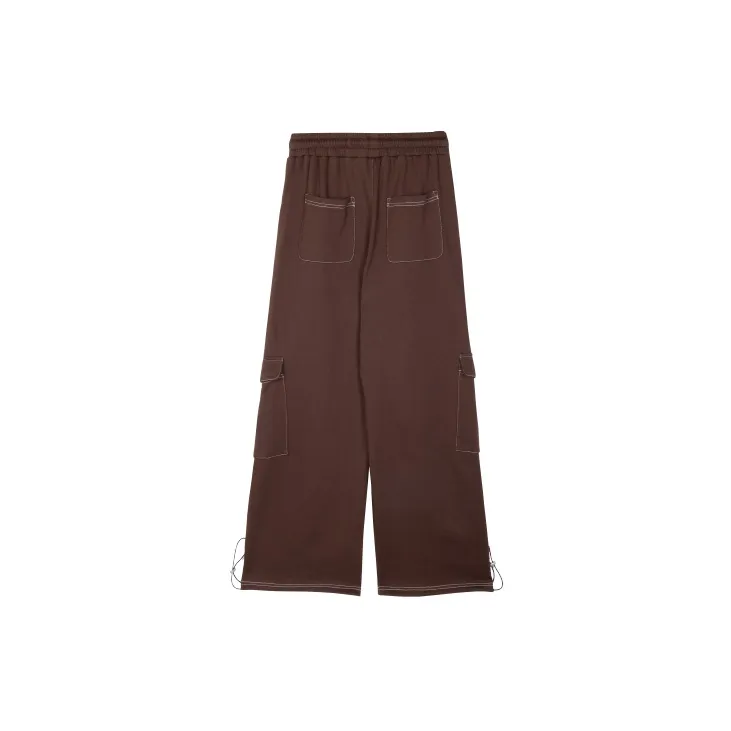 BEERBRO Casual Pants Unisex Dark Coffee-1