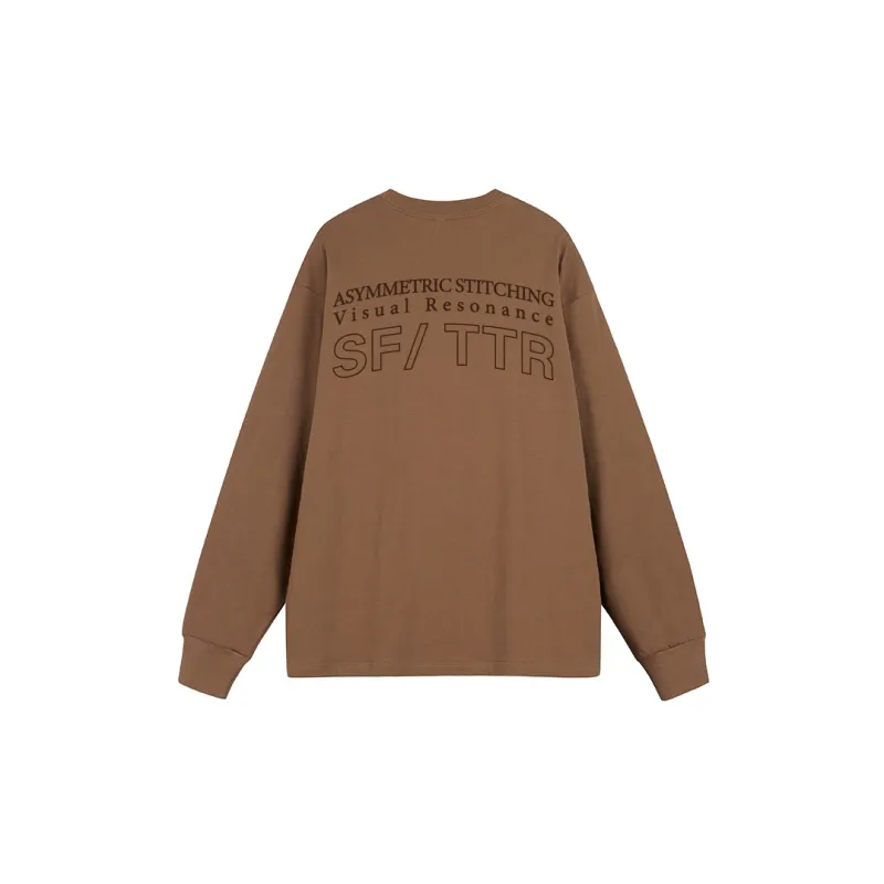 SFTTR Straight Long Sleeved T Shirt Unisex-16