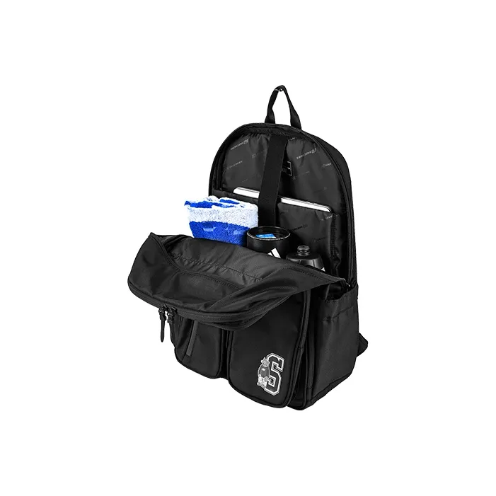 Skechers Fabric Backpack Regular Unisex Carbon Black-3