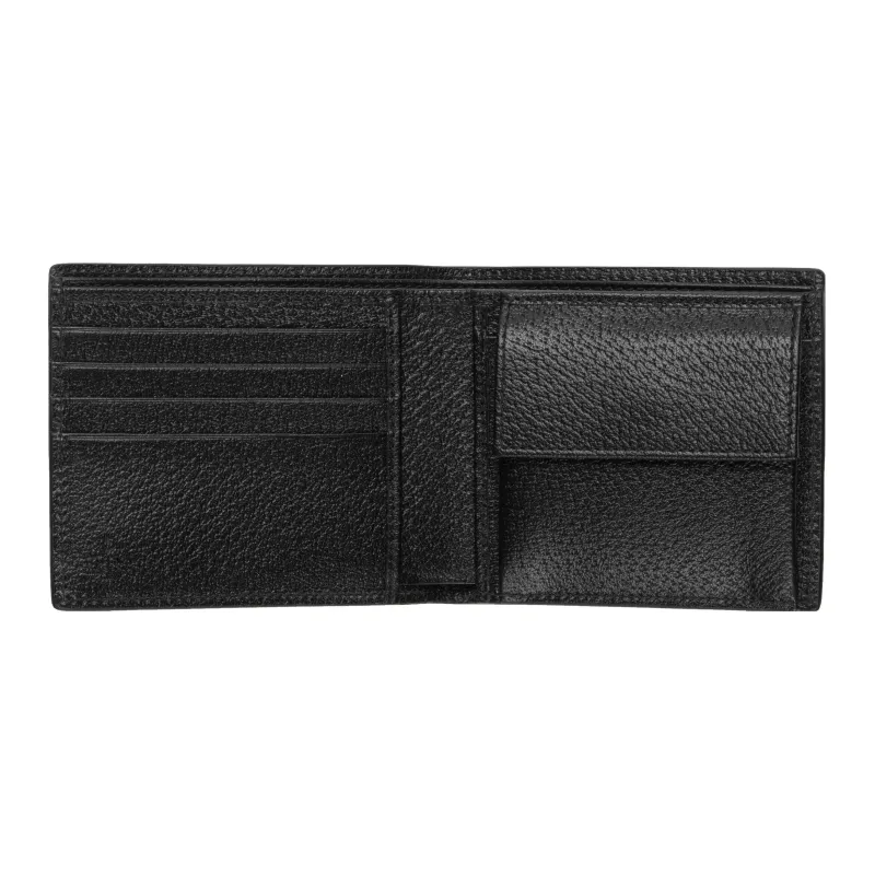 GUCCI GG Marmont Leather Wallet Men's Black-4