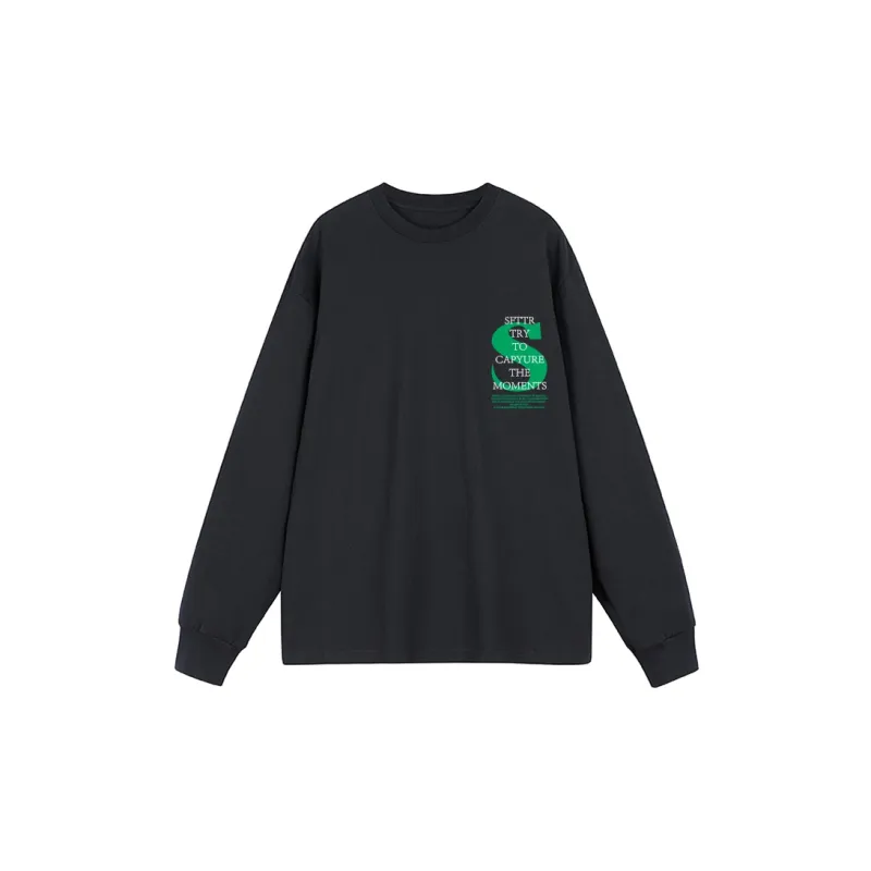 SFTTR Straight Long Sleeved T Shirt Unisex-1