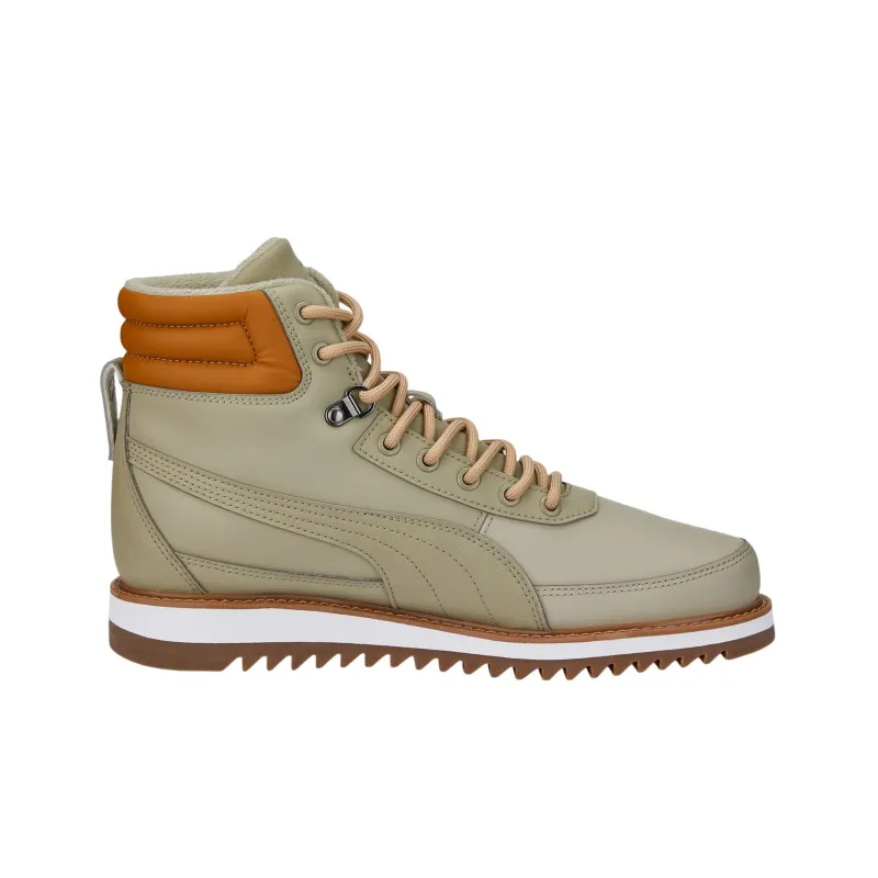 PUMA Desierto V2 Slip Resistant Coverage Thermal High Top Casual Shoes Men's Taupe-1