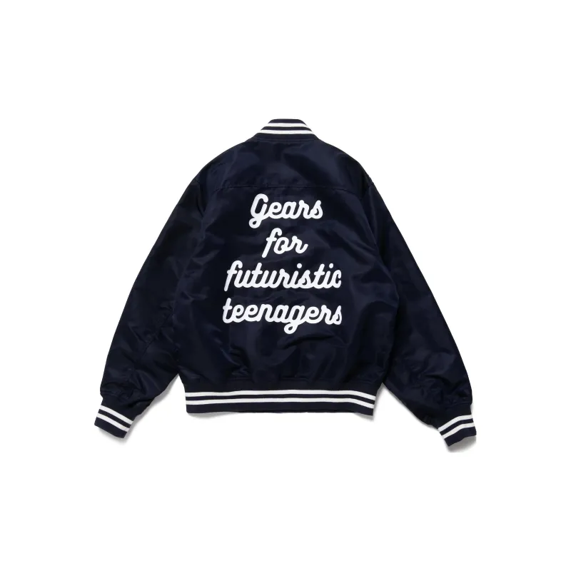 HUMAN MADE Nylon Stadium Jacket-4