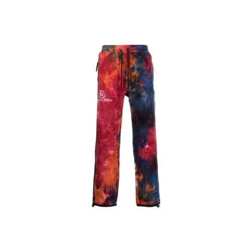 PLEASURES Knitted Sweatpants Men Multicolor