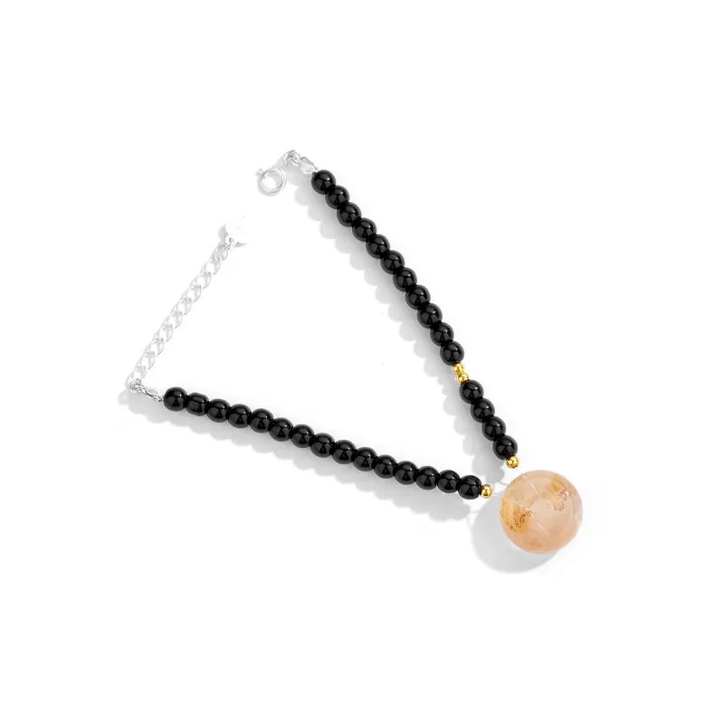 ENFANTIN S925 Silver Beads Bracelets Unisex-2