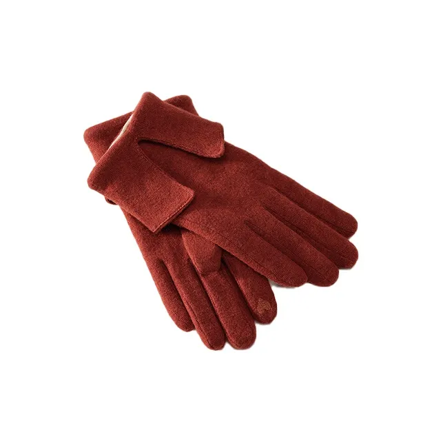 AAJF Cashmere Knit Gloves Women's-1