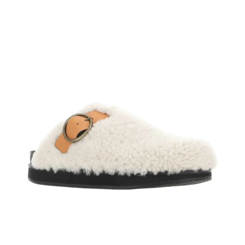 ISABEL MARANT Closed Toe Slippers Women's White-1