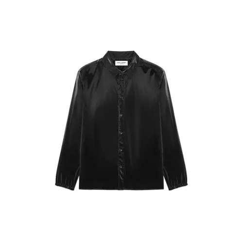 SAINT LAURENT Shirts Men Black