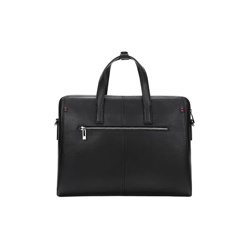 ELLE HOMME Top Grain Cow Leather Document Bag Briefcase Medium Size Men's Multicolor-2