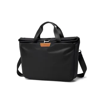 GOLF Artificial Leather 14 Inch Laptop Bag, Handbag, Shoulder Bag, Briefcase Large Size Men's Dark Blue/Gray/Black