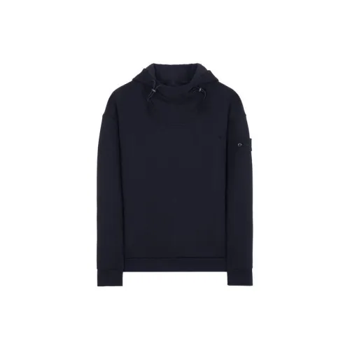 STONE ISLAND GHOST PIECES Sweatshirts Men Marine Blue