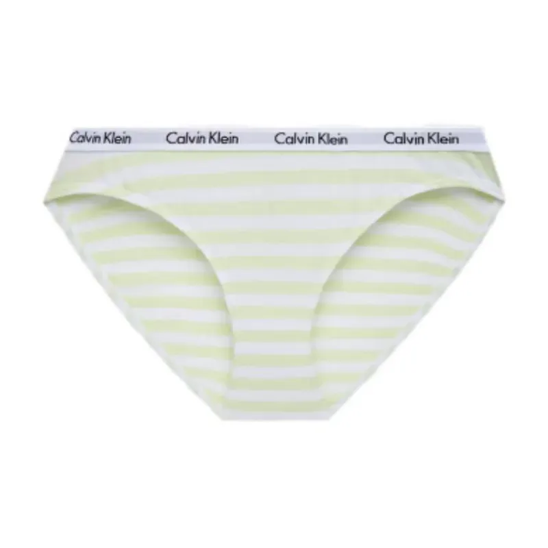 CALVIN KLEIN Underpants Women's 1 Pack Light Green White-0