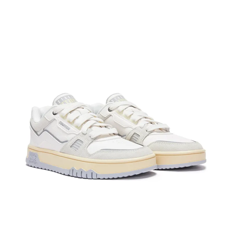 STARTER Rainer EP Collection Height Increasing Low Top Skateboard Shoes Men's White Gray-2