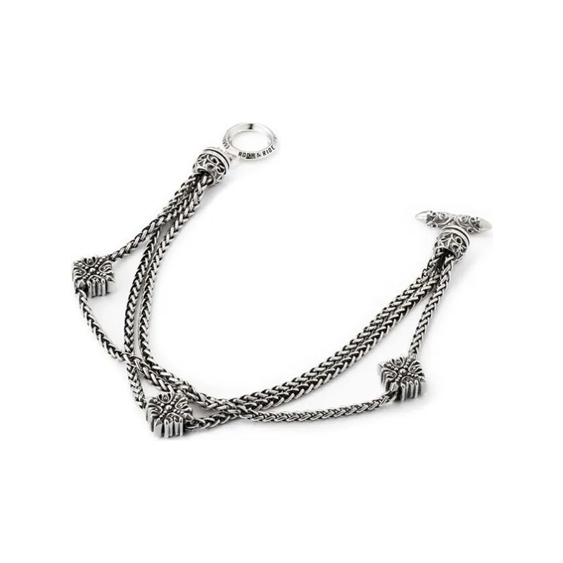 ROCK&RIDE 925 Sterling Silver Bracelets Unisex-1