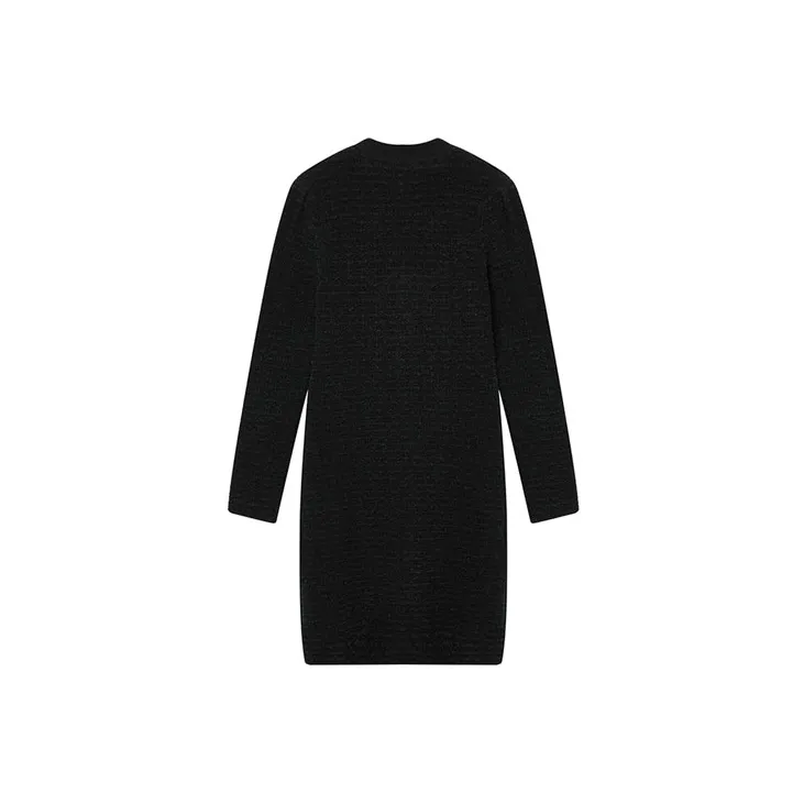 DKNY Long-Sleeved Dresses Women's Black-1