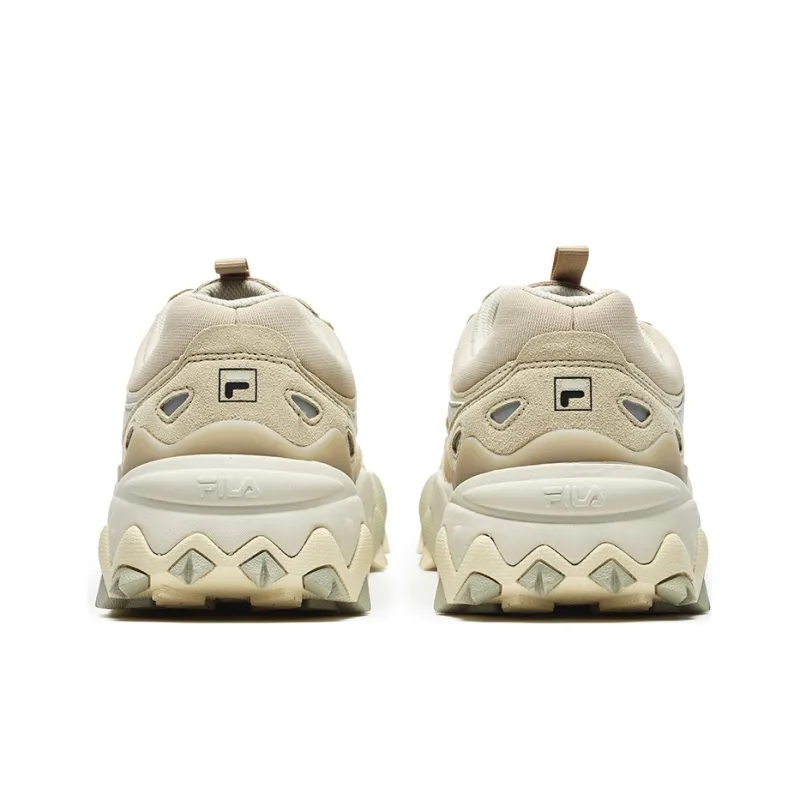 FILA Oakmont 2 Cushioning Anti Slip And Wear Resistant Low Top Casual Shoes Men's Sandy/Pelican Color-3