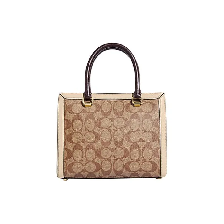 COACH Grace With Cow Leather Shoulder Bag Crossbody Bag Handbag Regular Women's Khaki-2