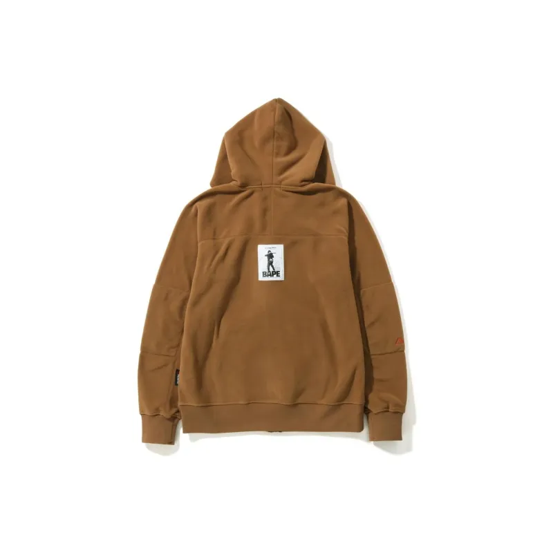 Bape Polartech Wide Fit Full Zip Hoodie-3