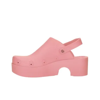 XOCOI Chunky Heel Slippers Women's Pink