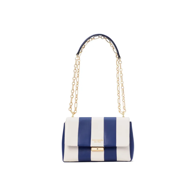 Kate Spade Multicolor Cow Leather Crossbody Bag Shoulder Bag Medium Size Women's Space Blue/White-0