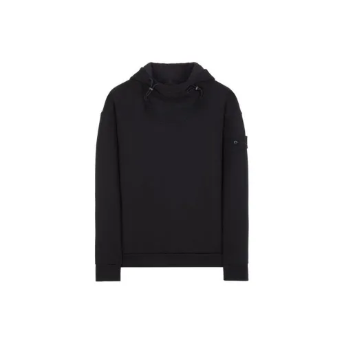 STONE ISLAND GHOST PIECES Sweatshirts Men Black