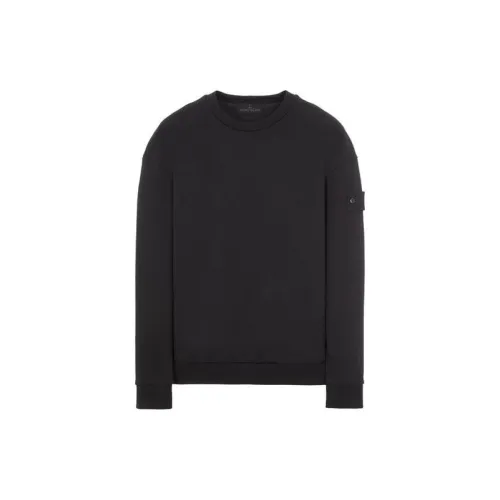 STONE ISLAND GHOST PIECES Sweatshirts Men Black