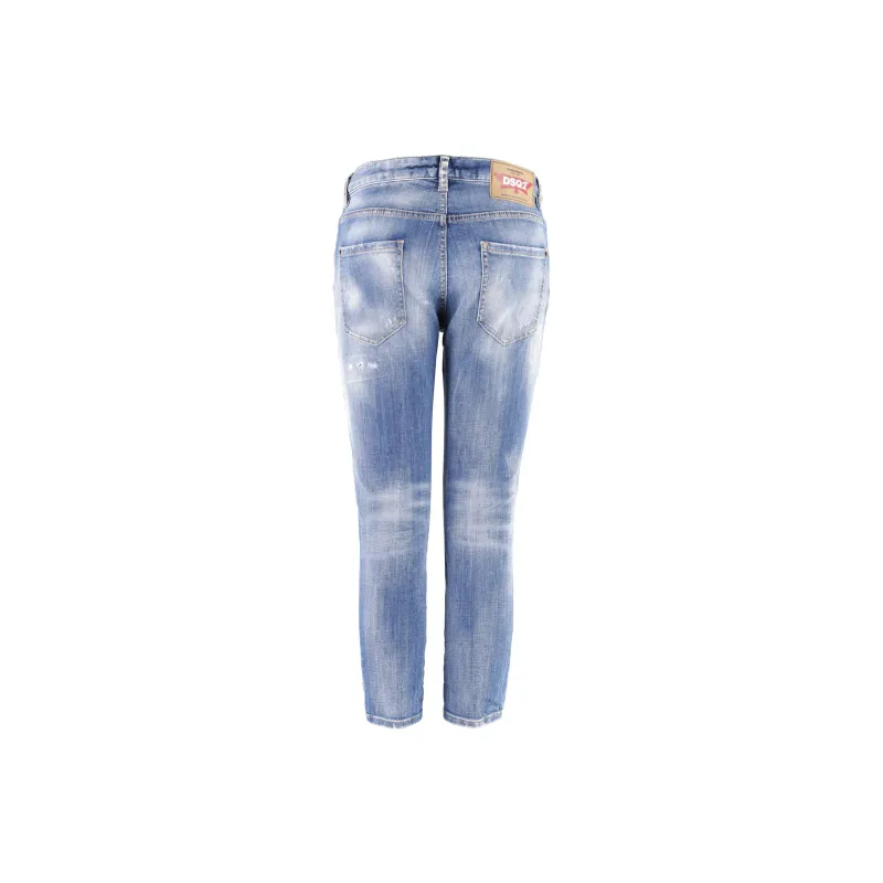 DSQUARED 2 FW22 Jeans Women's Light Blue-1