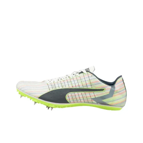 PUMA EvoSPEED Series Running Shoes Unisex Low-Top Green/Gray/Blue/Red