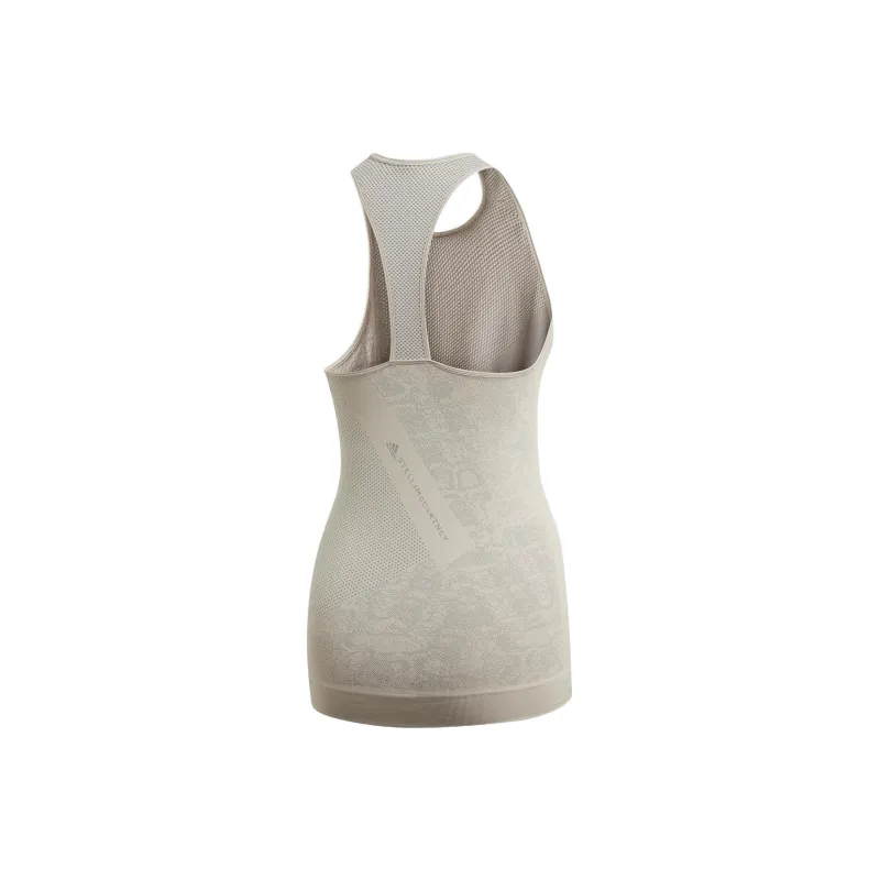 Adidas Essential Sleeveless Sports Shirts Women's Gray-1