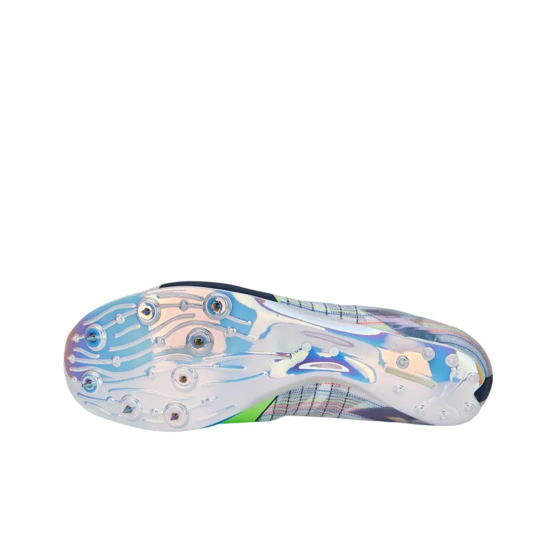 PUMA EvoSPEED Series Slip-Resistant Coverage Balance Impact-Resistant Low-Top Running Shoes Women's White Green Blue-5