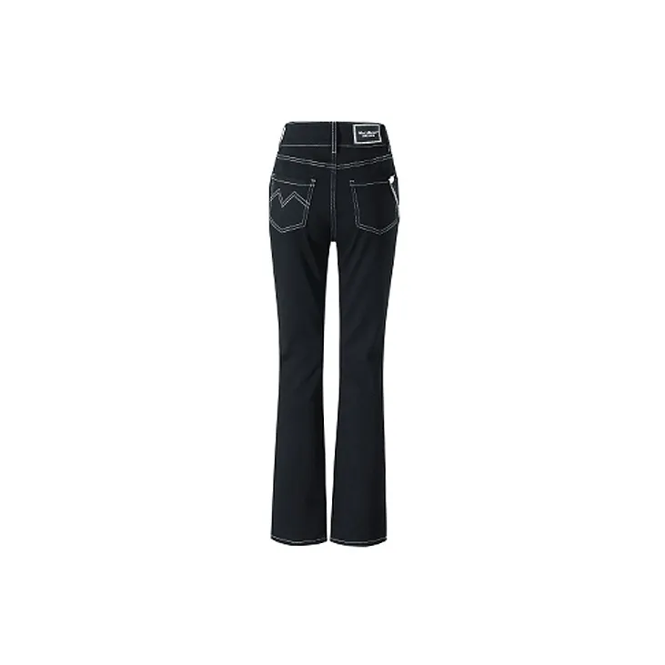 MacyMccoy Straight Jeans Women's Black-1