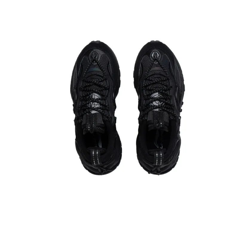 LiNing CF Star Track Cushioning Rebound Low Top Sports Casual Shoes Women's Black-2