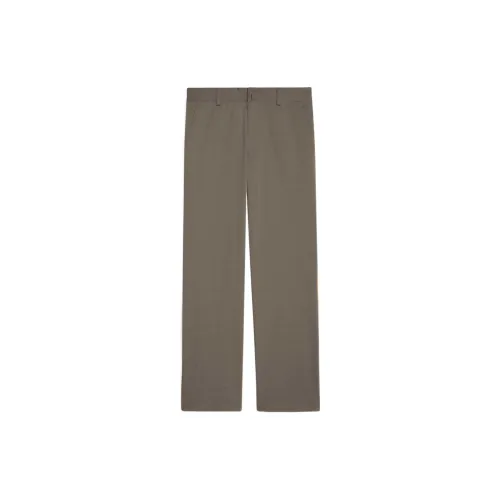 THEORY Casual Pants Men Gray Green