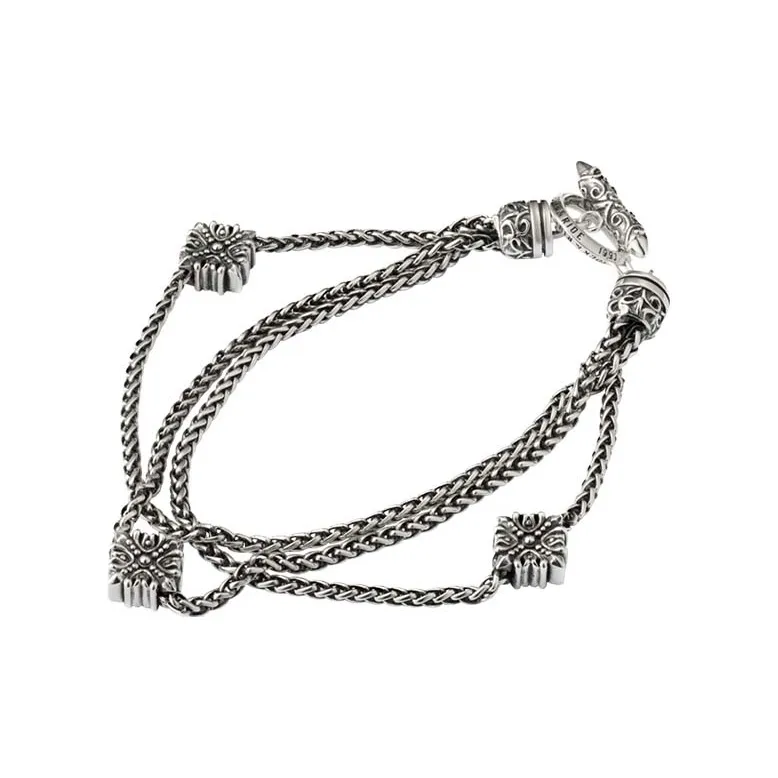 ROCK&RIDE 925 Sterling Silver Bracelets Unisex-0