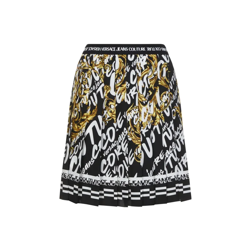 VERSACE JEANS COUTURE Barocco print Pleated Skirt-1