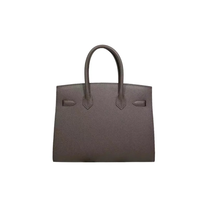 HERMES Birkin Epsom Leather Birkin Bag Handbags Women's 8F Gris ÉTain Tin Gray-3
