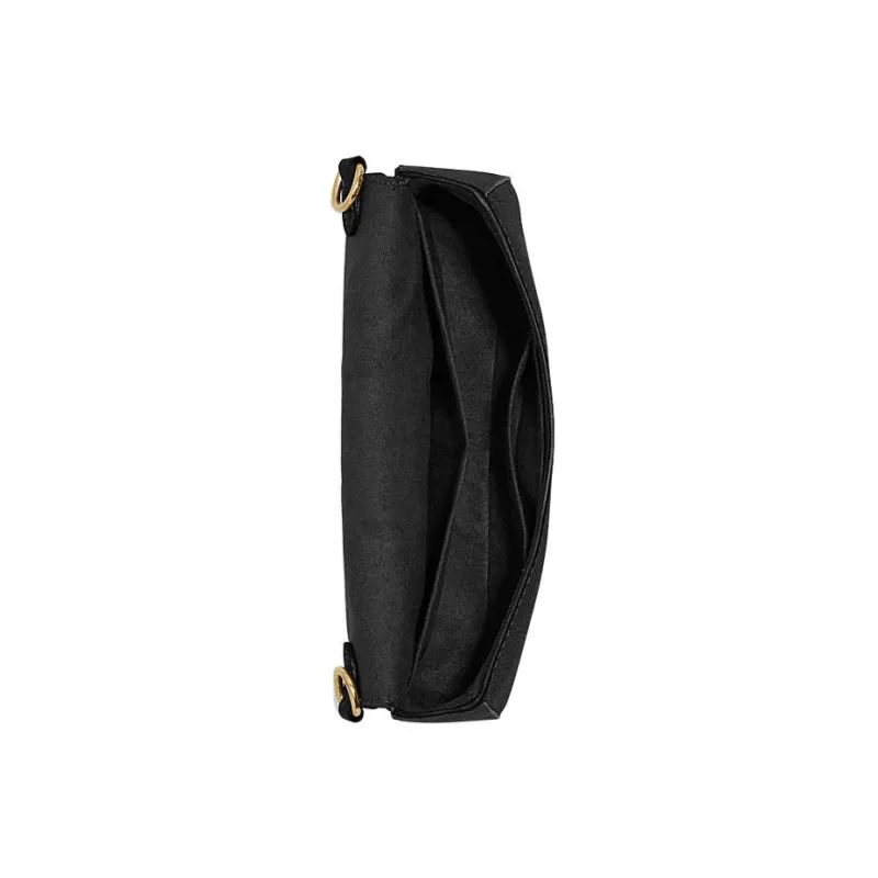 COACH Grace Cow Leather With Split Cow Leather Portable Crossbody Bag Shoulder Bag Mini Women's Black-2