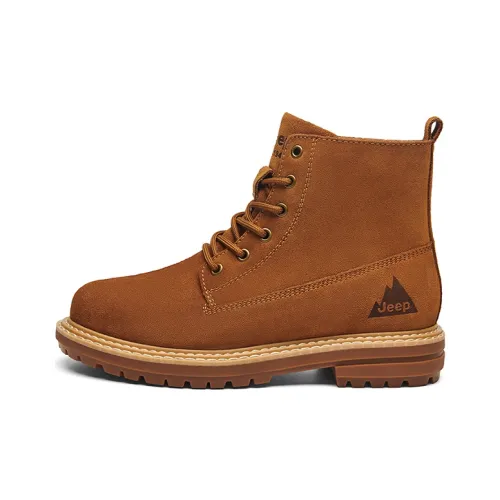 Jeep Martin Boots Men Earth Yellow