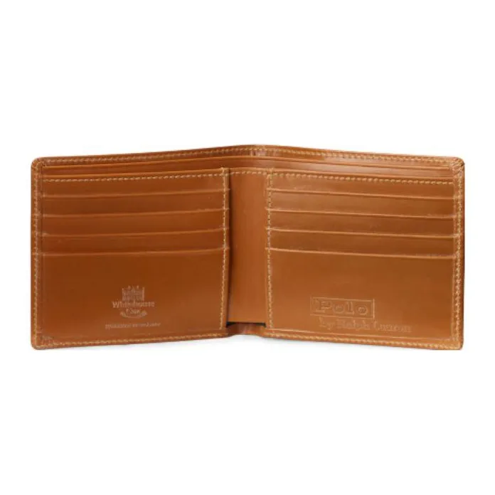 Polo Ralph Lauren Cow Leather Wallet Men's Brown-3