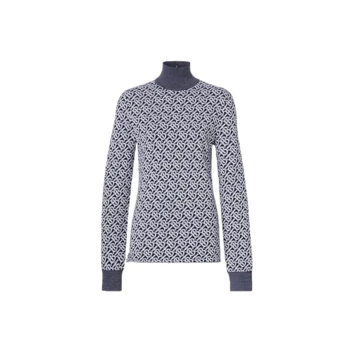 Burberry Cashmere Sweaters Women's Gray