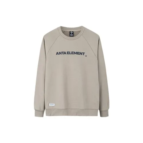 ANTA Life Collection Sweatshirts Unisex Khaki